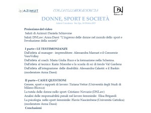 DONNE E SPORT LOCANDINA